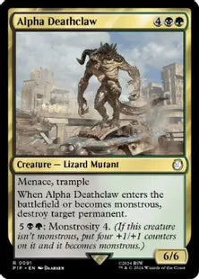 《デスクロー・アルファ/Alpha Deathclaw》[PIP] 金R