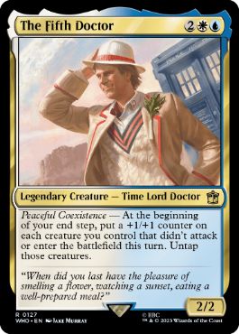 《５代目ドクター/The Fifth Doctor》[WHO] 金R