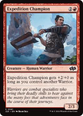 《探検隊の勇者/Expedition Champion》[J25] 赤C