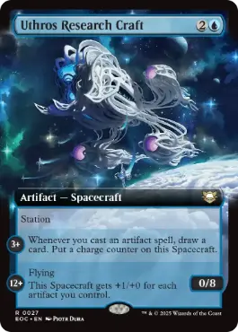 ■拡張アート■《ウスロスの調査船/Uthros Research Craft》[EOC] 青R