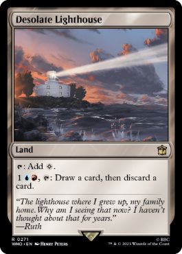 《僻地の灯台/Desolate Lighthouse》[WHO] 土地R