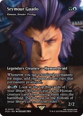■ショーケース■《シーモア＝グアド/Seymour Guado》/《眷者の神童、キナン/Kinnan, Bonder Prodigy》[FCA] 金R