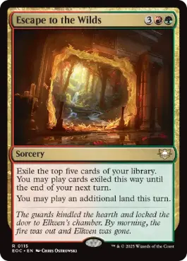 《僻境への脱出/Escape to the Wilds》[EOC] 金R
