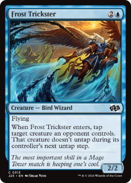 《霜のペテン師/Frost Trickster》[J25] 青C