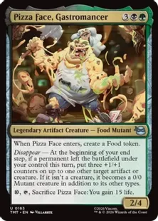 《グルメの魔術師、ピザフェイス/Pizza Face, Gastromancer》[TMT] 金U