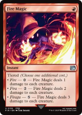 《炎魔法/Fire Magic》[FIN] 赤U