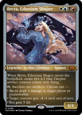 《エーテリウム造物師、ブレイヤ/Breya, Etherium Shaper》[MH3-BF] 金R