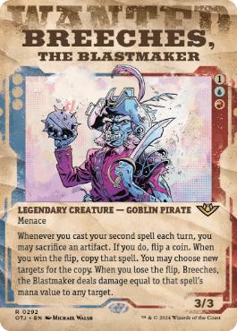 ■ショーケース■《爆発の仕掛け人、ブリーチェス/Breeches, the Blastmaker》[OTJ-BF] 金R