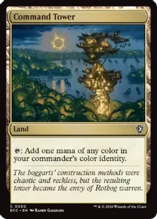 《統率の塔/Command Tower》[ECC] 土地C