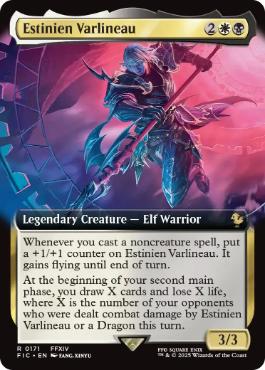 ■拡張アート■《エスティニアン・ヴァーリノ/Estinien Varlineau》[FIC] 金R