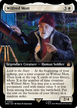 ■拡張アート■《ウィルフレッド・モット/Wilfred Mott》[WHO-BF] 白R