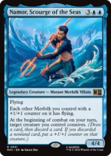 《大洋より来たる懲罰者、ネイモア/Namor, Scourge of the Seas》[MSC] 青R