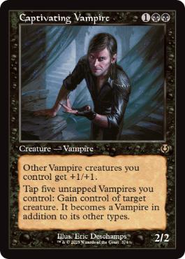 ■旧枠■《蠱惑的な吸血鬼/Captivating Vampire》[INR] 黒R
