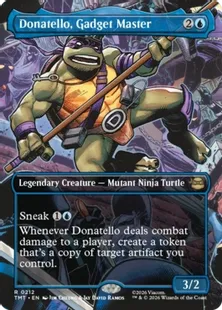 ■ボーダーレス■《ガジェットマスター、ドナテロ/Donatello, Gadget Master》[TMT-BF] 青R