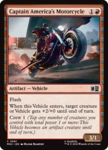 《キャプテン・アメリカのバイク/Captain America's Motorcycle》[MSC] 赤C