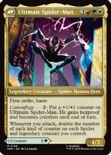 《マイルズ・モラレス/Miles Morales》/《アルティメット・スパイダーマン/Ultimate Spider-Man》[SPM] 緑R