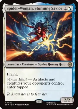 《驚嘆の救い手、スパイダーウーマン/Spider-Woman, Stunning Savior》[SPM] 金R