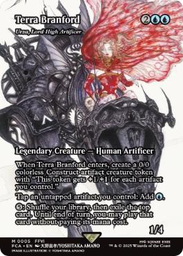 ■ショーケース■《ティナ・ブランフォード/Terra Branford》/《最高工匠卿、ウルザ/Urza, Lord High Artificer》[FCA] 青R