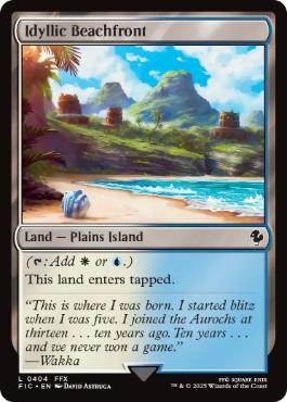 《理想的な浜方/Idyllic Beachfront》[FIC] 土地C