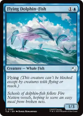《トビイルカ/Flying Dolphin-Fish》[TLE] 青C