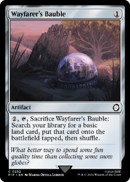 《旅人のガラクタ/Wayfarer's Bauble》[PIP] 茶C