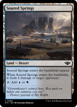 《不快な泉/Soured Springs》[OTJ] 土地C