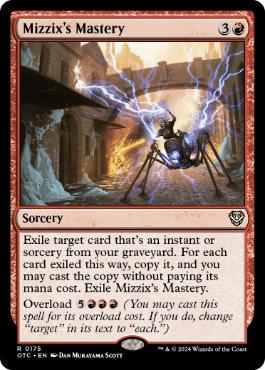 《ミジックスの熟達/Mizzix's Mastery》[OTC] 赤R
