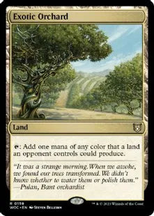 《風変わりな果樹園/Exotic Orchard》[WOC] 土地R