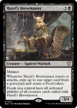 《ヘイゼルの醸造主/Hazel's Brewmaster》[BLC] 黒R