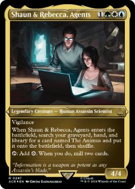 《団員、ショーンとレベッカ/Shaun & Rebecca, Agents》[ACR-BF] 金R