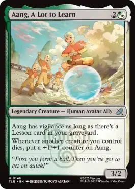 《未熟者、アン/Aang, A Lot to Learn》[TLE] 金U