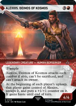 ■ショーケース■《コスモスの門徒、アレクシオス/Alexios, Deimos of Kosmos》[ACR-BF] 赤U