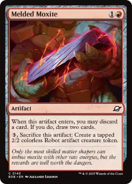 《モーキサイト合金/Melded Moxite》[EOE] 赤C