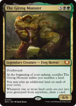 《ギトラグの怪物/The Gitrog Monster》[EOC] 金R