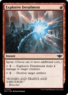 《爆発的な脱線/Explosive Derailment》[OTJ] 赤C