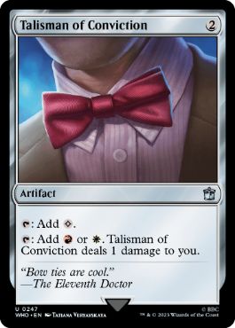 《確信のタリスマン/Talisman of Conviction》[WHO] 茶U
