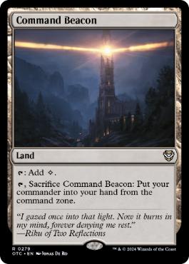 《統率の灯台/Command Beacon》[OTC] 土地R