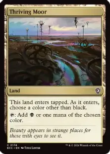《興隆する湿地帯/Thriving Moor》[ECC] 土地C