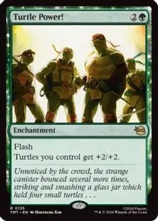 《タートル・パワー！/Turtle Power!》[TMT] 緑R