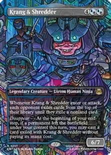 ■ボーダーレス■《クランゲとシュレッダー/Krang & Shredder》[TMT-BF] 金R