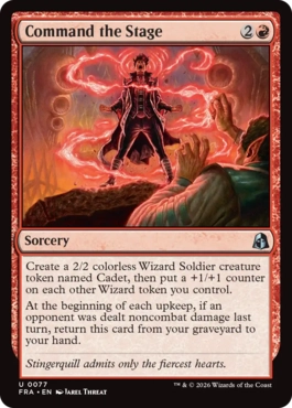 演壇の指揮/Command the Stage (English)