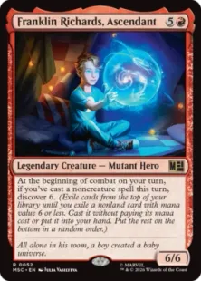 《高位存在、フランクリン・リチャーズ/Franklin Richards, Ascendant》[MSC] 赤R