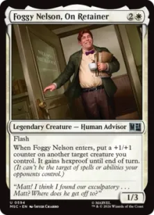 《顧問弁護士、フォギー・ネルソン/Foggy Nelson, On Retainer》[MSC] 白U