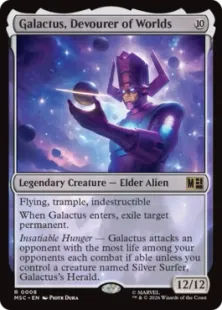 《世界を喰らうもの、ギャラクタス/Galactus, Devourer of Worlds》[MSC] 無R