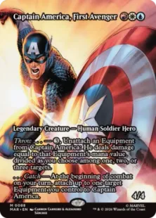 ■ボーダーレス■《ファースト・アベンジャー、キャプテン・アメリカ/Captain America, First Avenger》[MAR] 金R
