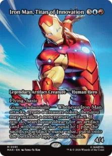 ■ボーダーレス■《革新の巨人、アイアンマン/Iron Man, Titan of Innovation》[MAR] 金R