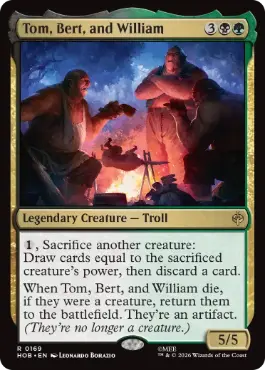 《トム、バート、ウイリアム/Tom, Bert, and William》[HOB] 金R