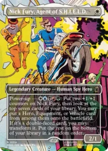 ■ボーダーレス■《S.H.I.E.L.D.のエージェント、ニック・フューリー/Nick Fury, Agent of S.H.I.E.L.D.》[MSH-BF] 白R