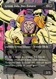 ■ボーダーレス■《狂気の生物化学者、アーニム・ゾラ/Arnim Zola, Bio-Fanatic》[MSH-BF] 黒U