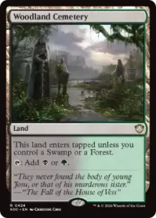 《森林の墓地/Woodland Cemetery》[SOC] 土地R